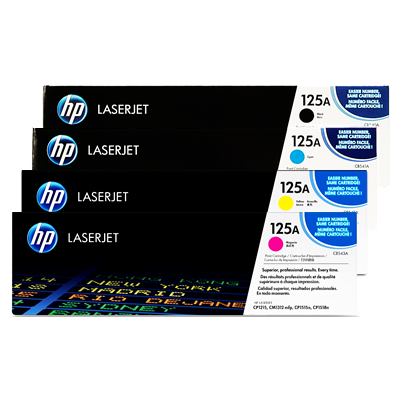 HP 125A מחסניות טונרים