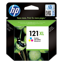 HP 121XL ראש דיו צבעוני
