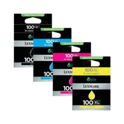 Lexmark 100XL מחסניות דיו לקסמרק
