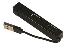 יציאות 1/4 USB מפצל