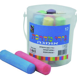 גיר מדרכה ג'מבו 1/20 צבעוני