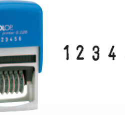 מספרון 6 רצועות S-226 חותמת